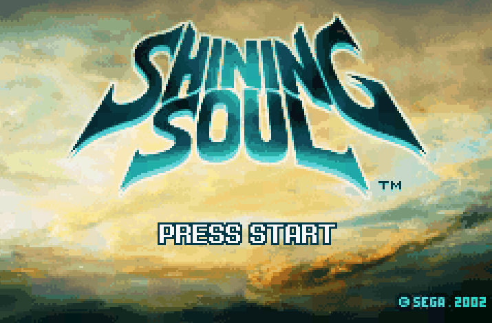 Shining Soul Title Screen